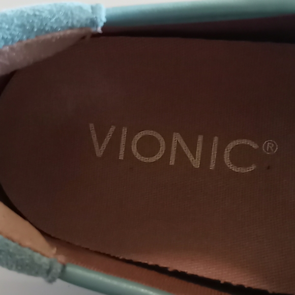 VONIC SNEAKERS ORTHOPEDIC ARCH JEAN SUEDE SZ5 - Picture 4 of 12